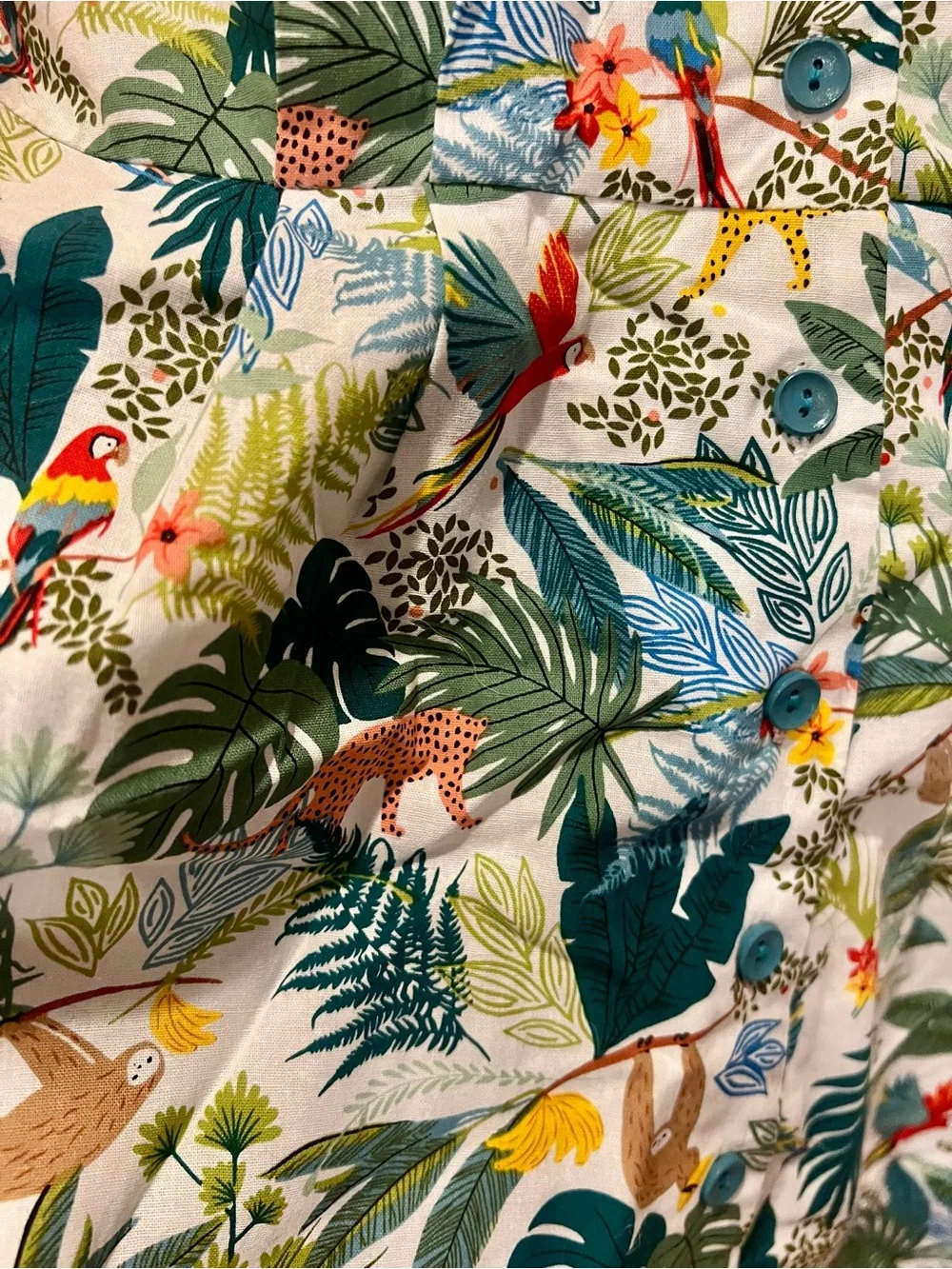 Royal Monk Floral Jungle Print Women's Dress - Multi